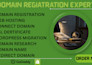 register, transfer, name, fix, sell and host your domain with full setup support